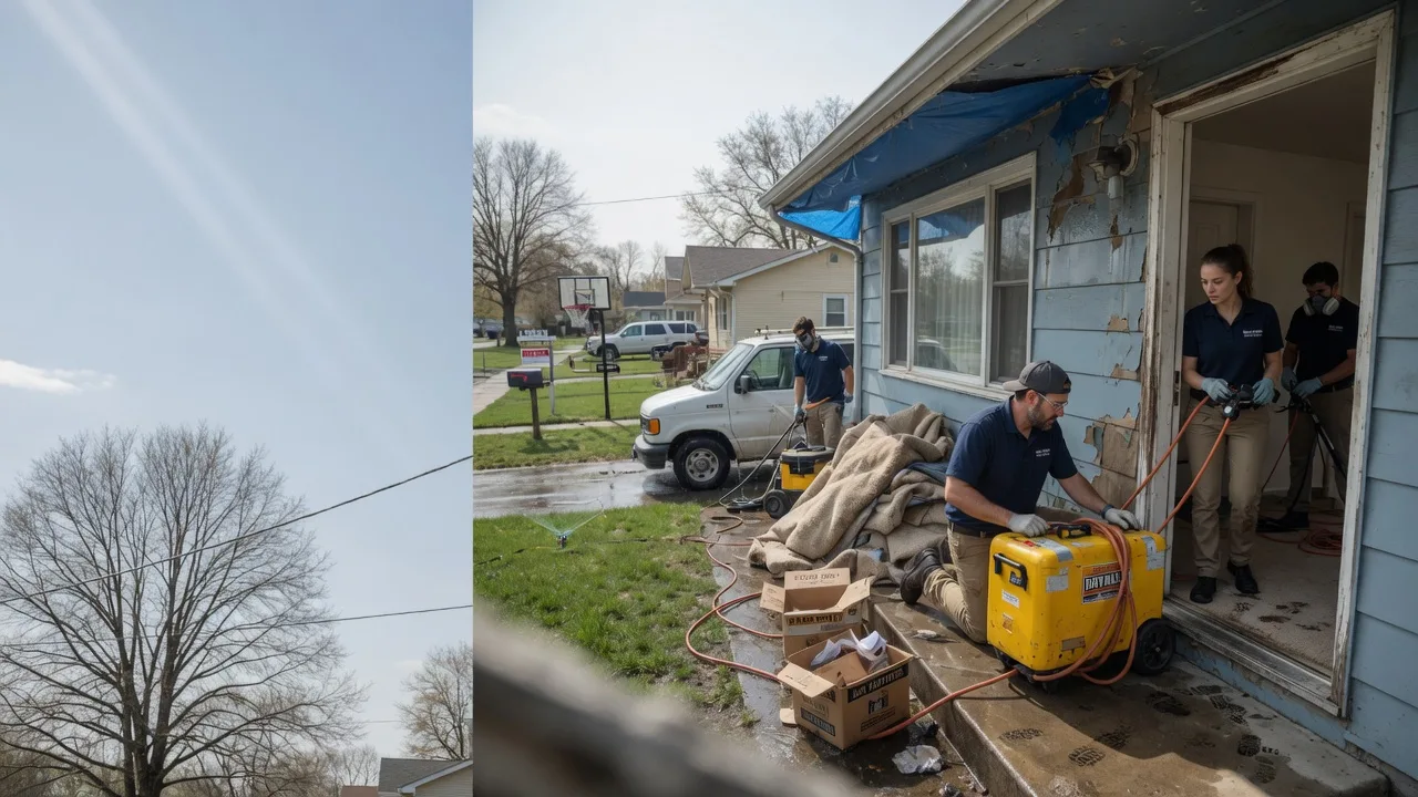 Basement Flood Cleanup in Three Oaks, MI near me